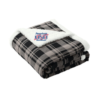 Port Authority Flannel Sherpa Blanket Thumbnail
