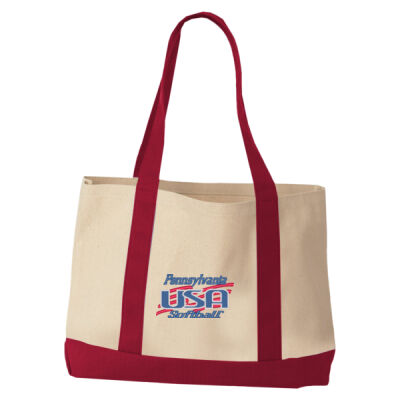 Ultra Club Windward Large Cotton Canvas Classic Resort Tote Thumbnail