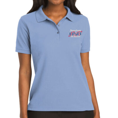 Port Authority Ladies Silk Touch Sport Shirt Thumbnail
